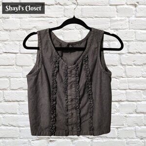 AIC Used Denim Crop-top Large But Fits Like Medium